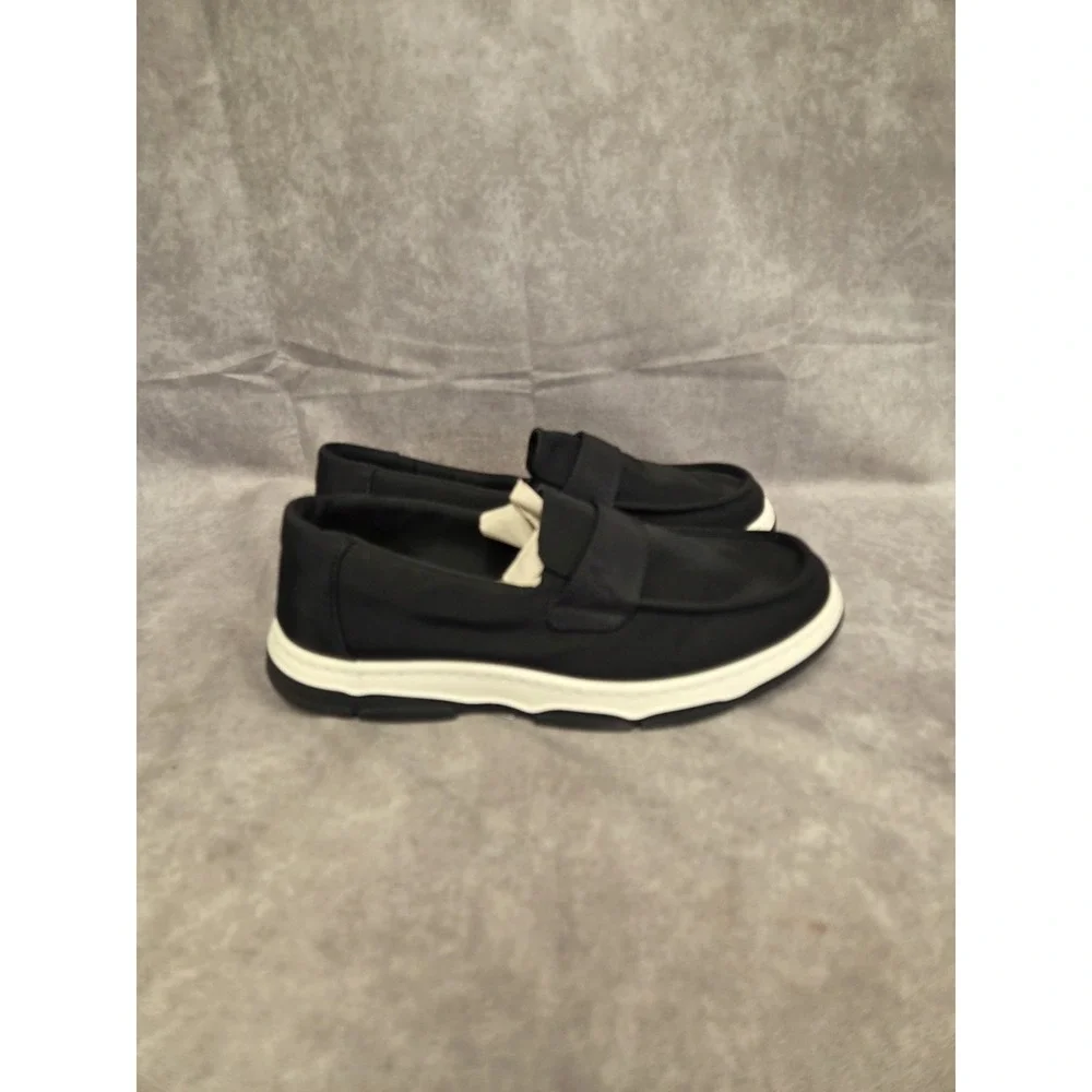 Mens 9.5 Blk Loafers